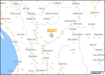 map of Agat