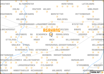 map of Agawang