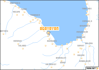 map of Agay-ayan