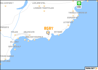 Locmap AGAY 6.682X43.3133333X7.018X43.5533333 