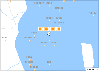 map of Agbagbojo