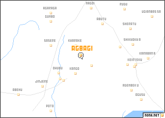 map of Agbagi