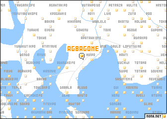 map of Agbagome