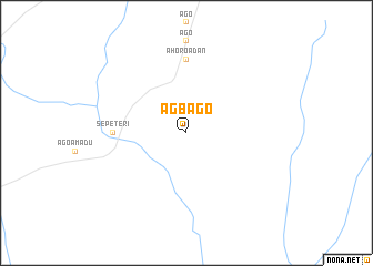 map of Agbago