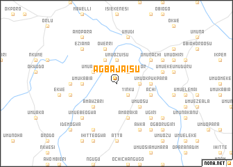 map of Agbaja Isu