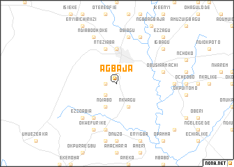 map of Agbaja
