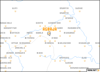 map of Agbaja