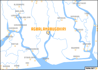 map of Agbalamabugokiri