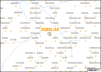 map of Agbalidè