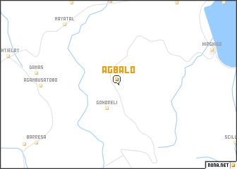 map of Agbalo