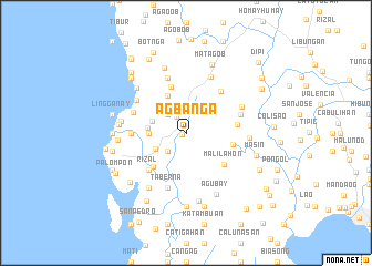 map of Agbanga