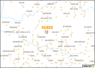 map of Agba-o