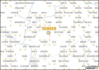 map of Agbara