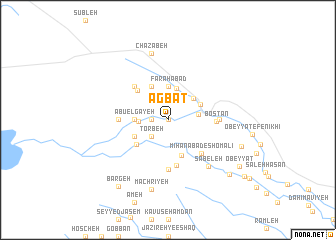 map of ‘Agbāt