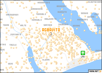 map of Agbavito