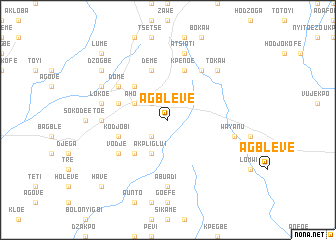 map of Agbleve