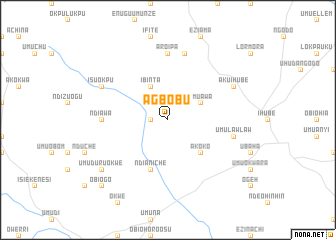 map of Agbobu