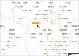 map of Agbondji