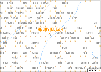 map of Agboyi Eleja