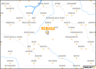 map of Agbudu