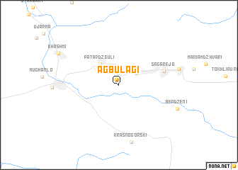 map of Agbulagi