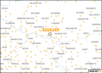 map of Agdajon