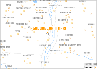 map of Agdgomelaantkari