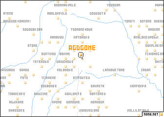 map of Agdgomé