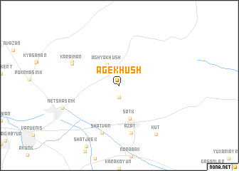 map of Agëkhush