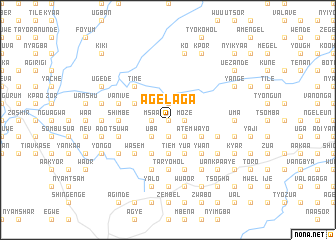 map of Agelaga