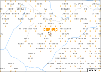 map of Āgemsa