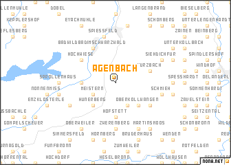 map of Agenbach