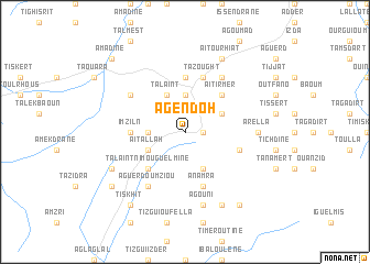 map of Agendoh