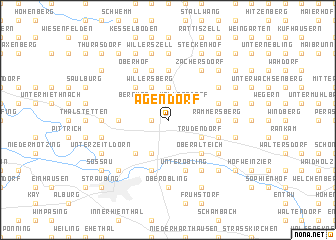 map of Agendorf