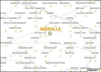 map of Agenville