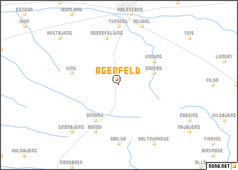 map of Agerfeld