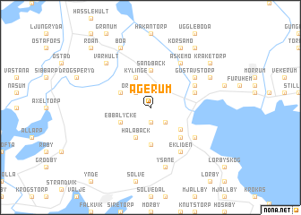 map of Agerum