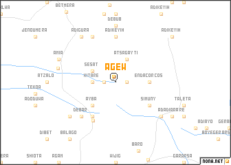 map of Āgew