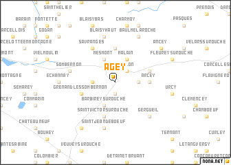 map of Agey