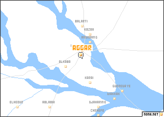 map of Aggar