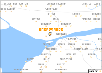 map of Aggersborg