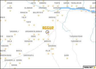 map of Aggur