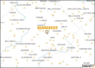 map of Aghadreen