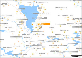 map of Aghagrania