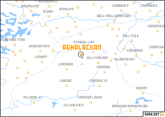 map of Aghalackan