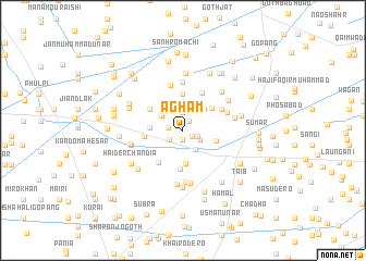 map of Agham