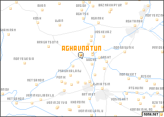 map of Aghavnatun