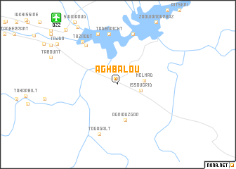 map of Aghbalou