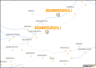 map of Aghbargai Kili