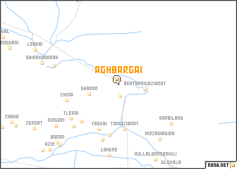 map of Aghbargai